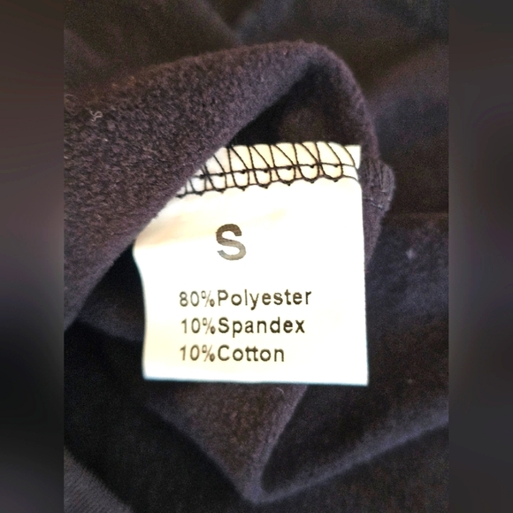 Allegrace Butter Soft Black Bodycon Midi Vneck Caged Strappy Fleece Lined Dress - Picture 6 of 6